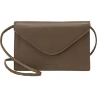 Marc O'Polo Cuir sac à épaule bandoulière Caia Crossbody Bag Dark Walnut marron foncé