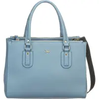 Sansibar sac à épaule bandoulière sac shopper Zip Bag Jeans bleu clair