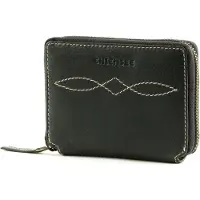 Chiemsee Cuir porte-monnaie Leather Wallet Black noir