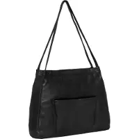 Mustang Cuir sac shopper sac à épaule Perth Shopper Black noir