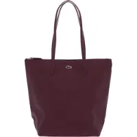 Lacoste sac à épaule L.12.12 Concept Vertical Shopping Bag Expresso bordeaux