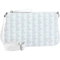 Lacoste sac à épaule sac à épaule bandoulière Shoulder Bag Mono Farine Panorama blanc