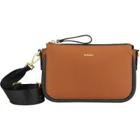 Bogner Sac à bandoulière 'Brig Selenay' cognac / noir