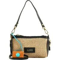 Gabs sac à épaule sac à épaule bandoulière Pepita Shoulder Bag Inchiostro Blu beige