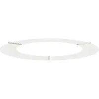 vidaXL adapté pour anneau d'arbre plat blanc Ø60 / 90 cm acier
