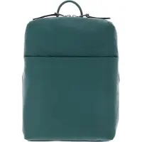 PICARD Cuir sac à dos de loisirs sac à dos pour ordinateur portable Pure Backpack Smaragd vert foncé