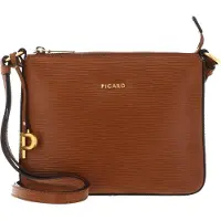 PICARD sac à épaule bandoulière sac à épaule Calais Crossbody Bag Cognac marron clair