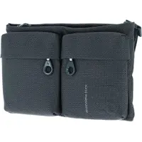 Mandarina Duck Md20 Double Pocket Flat Crossbody Gris Homme