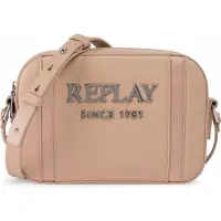 Replay sac à épaule bandoulière Crossbody Bag Rose Gold marron clair