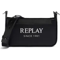 Replay sac à épaule bandoulière Crossbody Bag Black noir