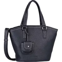 Gabor Shopper Blau, Layla, Shopper zippé M, bleu foncé