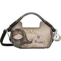 Anekke sac à main sac à épaule bandoulière Real Short Handle Bag Multicolor multicolore