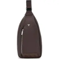 GUESS Torino Crossover Crossbody Marron Homme
