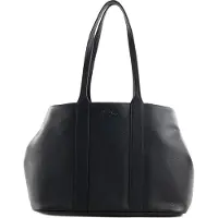 Lacoste Cuir sac shopper sac à épaule City Court Shopping Bag Noir