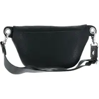Mandarina Duck Mellow Leather Bum Crossbody Vert Homme