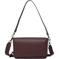 s.Oliver sac à épaule bandoulière Crossbody Bag With Flap Wine Red bordeaux
