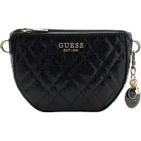 GUESS Sac bandoulière Isemay Mini (référence HWGG), couleur noire