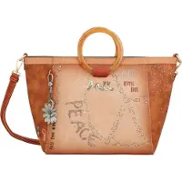 Anekke sac à main sac à épaule bandoulière Peace & Love Flowers Handle Bag Multicolor multicolore