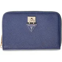 GUESS Patsie Medium Wallet Bleu Femme