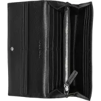 Marc O'Polo porte-monnaie Jessie Leather Combi Wallet Black noir