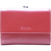 Esquire porte-monnaie New Silk Wallet Red rouge foncé