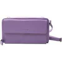 Esquire Cuir porte-monnaie sac pour téléphone portable Peru Phone Wallet Bag Lilac lilas