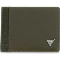 GUESS Berna Bifold M Wallet Vert Homme