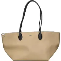 Lacoste sac à épaule sac shopper Athena Shopping Bag Eco Sand Noir taupe