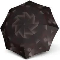 Knirps Unisexe, Parapluie, Paraplu T.760 Stick Automatic Symphony Chocolate Bruine, Marron