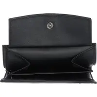 OXMOX Cuir porte-monnaie Leather Kombibörse Jumping Jack Embossed Black noir