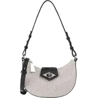 Replay sac à épaule sac à épaule bandoulière Shoulder Bag Cream White noir gris clair