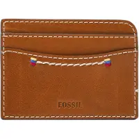 Fossil porte-cartes Tremont Card Case Cognac brun