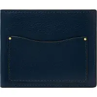 Fossil porte-monnaie Anderson Large Coin Pocket Bifold Midnight Navy bleu marine
