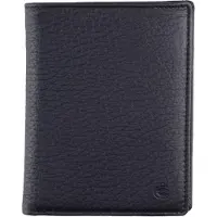 Esquire Cuir porte-monnaie Deer Cardsafe Wallet High Black noir