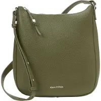 Marc O'Polo Cuir sac à épaule bandoulière Cilla Crossbody Bag Cedar Green vert sapin