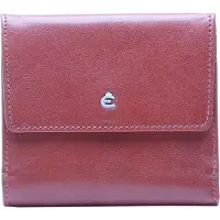 Esquire boîte viennoise porte-monnaie Toscana Leather Wallet Brown brun