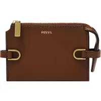 Fossil étui pour carte de crédit Kier Card Case Brown brun