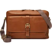 Fossil serviette sac à épaule bandoulière Camden Messenger Medium Brown brun