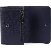 Mandarina Duck Mellow Leather Fzp70 Woman Wallet Bleu Femme