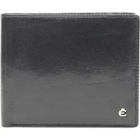 Esquire Cuir porte-monnaie Toscana RFID Wallet Black noir