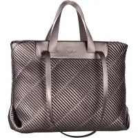 Gabor Shopper Silber, Finley, Zip shopper M, vieil argent