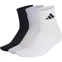Adidas Chaussettes de sport gris clair / noir / blanc
