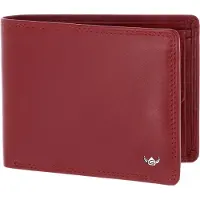 Golden Head Cuir porte-monnaie Polo RFID Protect Scheintasche 1138 Rot rouge foncé