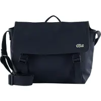 Lacoste sac à épaule bandoulière sac pour tablette Messenger Bag Abimes bleu marine