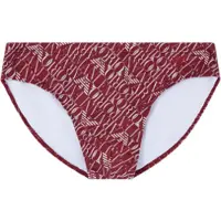 Emporio Armani pour homme. EM000575_AF20437 Slip All maillot de bain bordeaux (M), Beachwear, Polyester