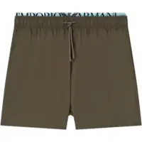 Emporio Armani pour homme. EM000686_AF20432 Maillot de bain vert Princ (XS), Beachwear, Polyester