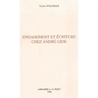 Nizet Engagement et écriture chez André Gide