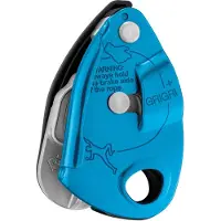 Petzl - Assureur avec blocage assisté - Grigri+ Blue en Aluminium - Bleu