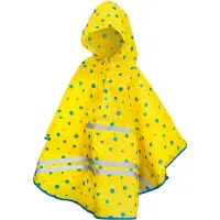 Roth Garçons, Vestes de pluie, Poncho de pluie ReflActions Roar, Jaune, (Taille unique)