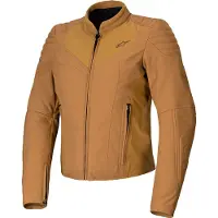 Alpinestars Veste Résistant À L'Eau Isla Utility Brown Light Gold, Taille: XL